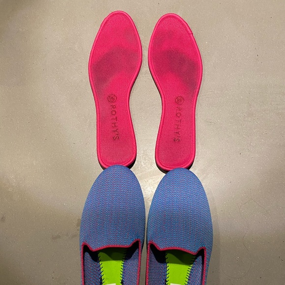 Rothy’s Bluebell Triple Stitch Loafer - Picture 2 of 5